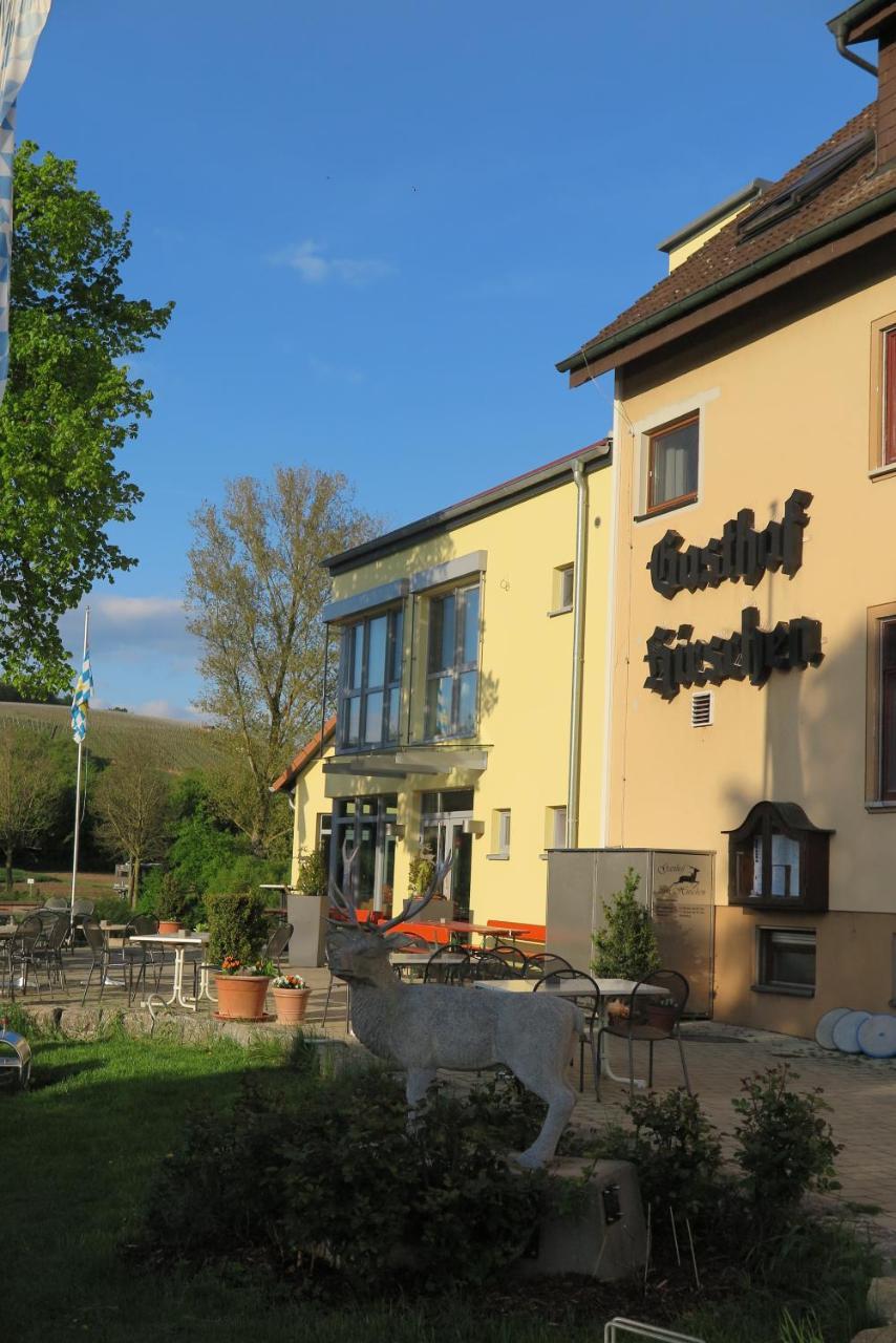Landgasthof zum Hirschen Tauberrettersheim Exterior foto